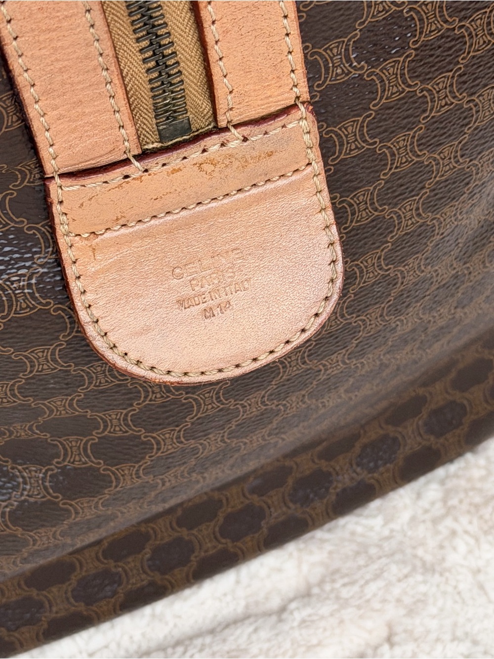 Celine Macadam Boston 40 Large Bag - Picture 16 of 16